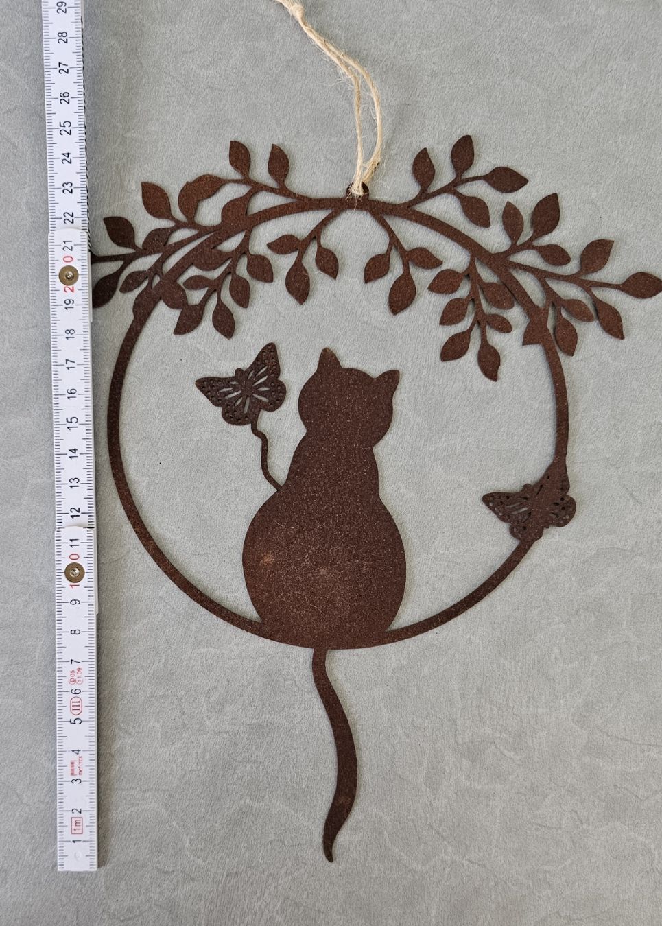 Tutte le decorazioni: Deko, Katze, Metall Edelrost, neu – Nuovo (secondo la descrizione) da Grosshöchstetten venduto da Chaotik-Reptil 3