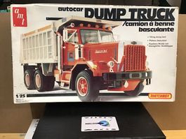 Matchbox Autocar Dump Truck 1:25 Bausatz OVP