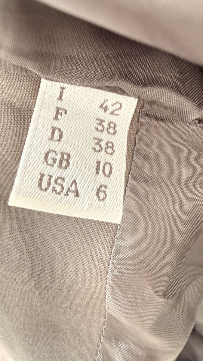 Giacche: Philosophy di Alberta Ferretti Grey Cotton Jacket US6 – Usato da Zollikerberg venduto da MK-13 3