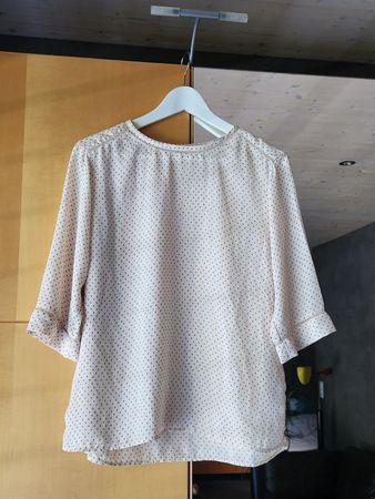 Blouse Scotch & Soda (Maison Scotch) rose à pois 