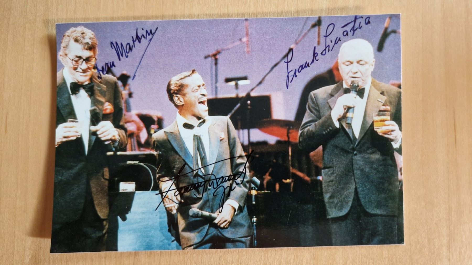 Autografi: Frank Sinatra, Dean Martin, Sammy Davis, Original Autogramme – Usato da Salmsach venduto da Schusoa
