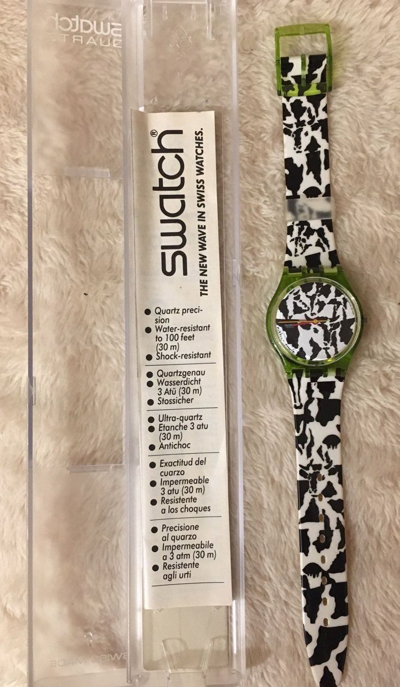 Swatch Orologi: Swatch Uhr Flaeck GZ117 – Nuovo e nell'imballaggio originale da Wattwil venduto da Radical3 1