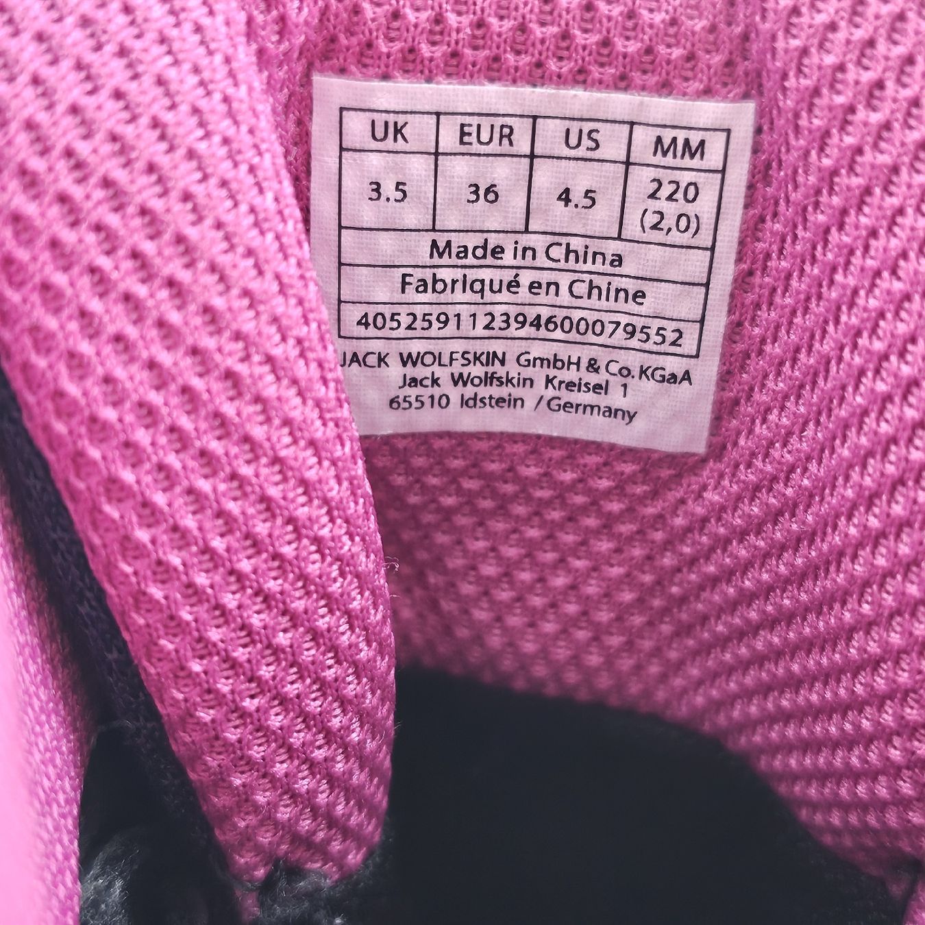 Scarpe per ragazzi: Jack Wolfskin Kinder Wanderschuhe Gr. 36 Wasserdicht & Warm. – Usato da Bettlach venduto da Salini80 5