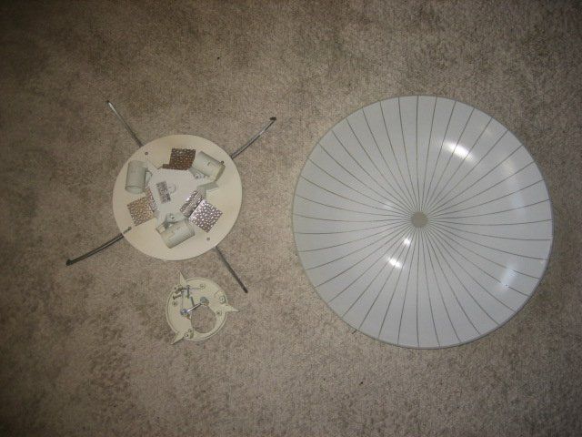 Lampadari & plafoniere: Deckenlampe aus Glas Durchmesser 50 cm – Usato da Winterthur venduto da pf02 3