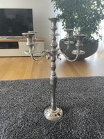 Grosser Kerzenständer, 5-armig, Silber, sehr guter Zustand