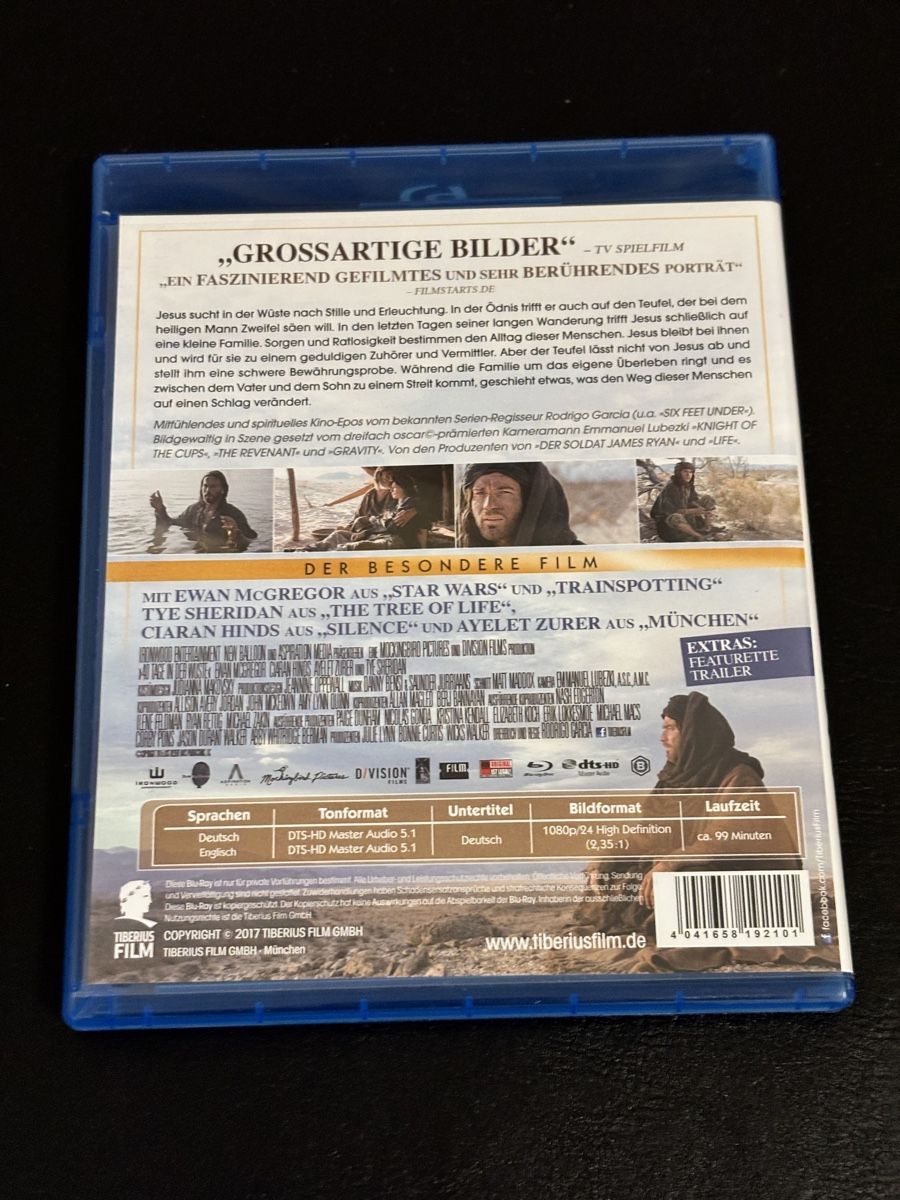 Tutti i DVDs: 40 Tage in der Wüste Blu Ray mit Ewan McGregor (Star Wars) – Usato da Luzern venduto da Armastra 1