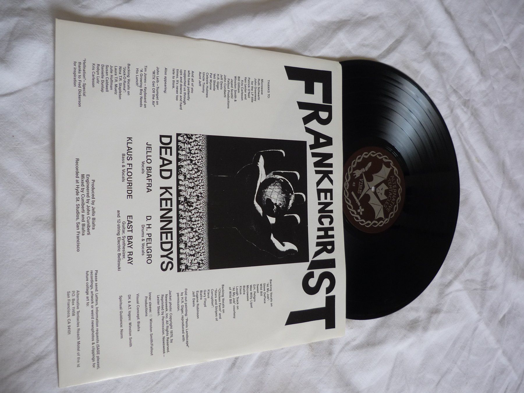 Vinyles: 12" Vinyl - Dead Kennedys - frankenchrist – D'occasion à Beringen par zzRegal 2