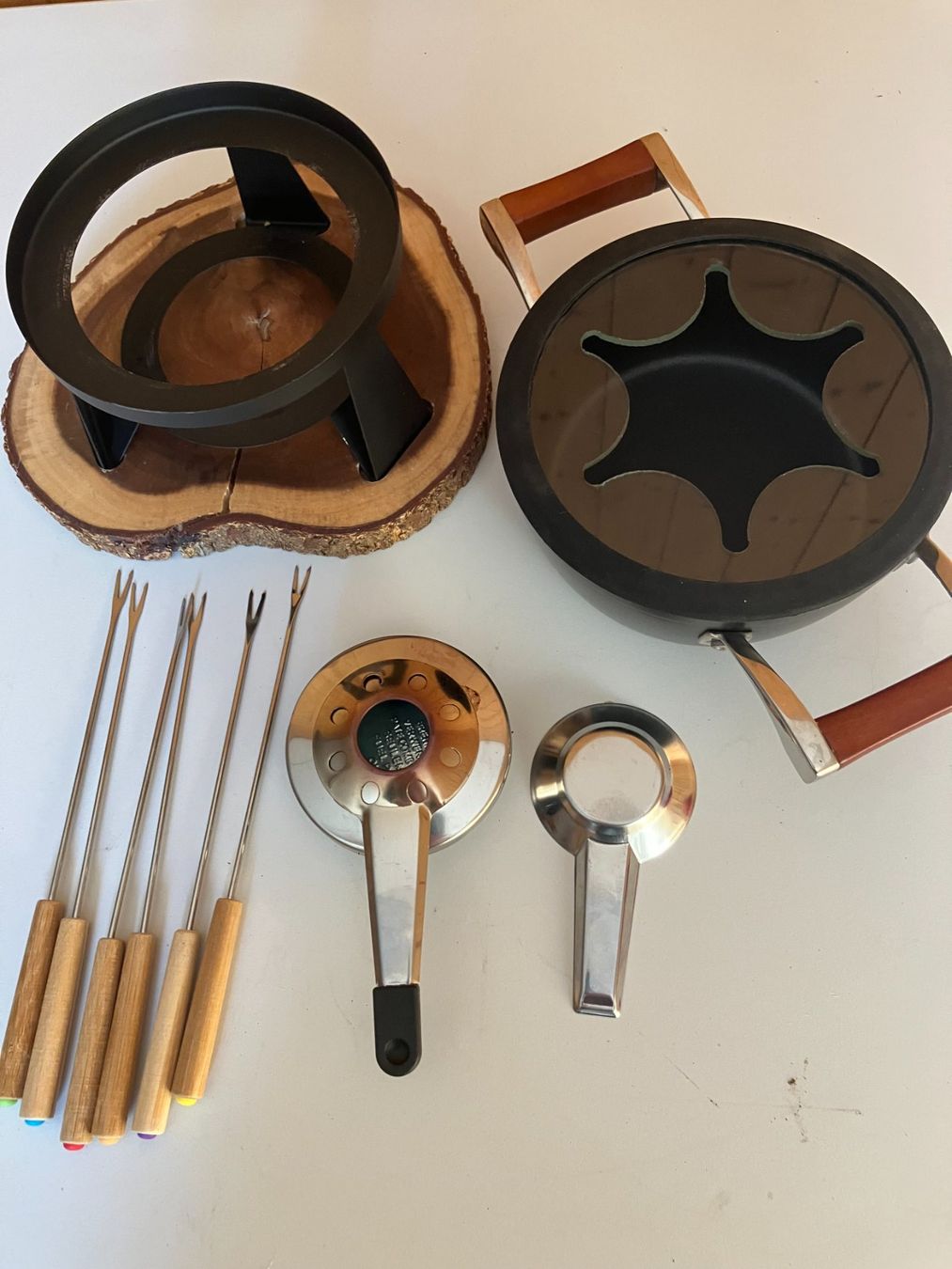Küchengeräte: Fondue-Set mit PastenbrennerFond – Gebraucht aus Aadorf von heiluz15 3