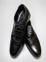 Varese Herren Businessschuhe – schwarz, Leder – Gr. 45