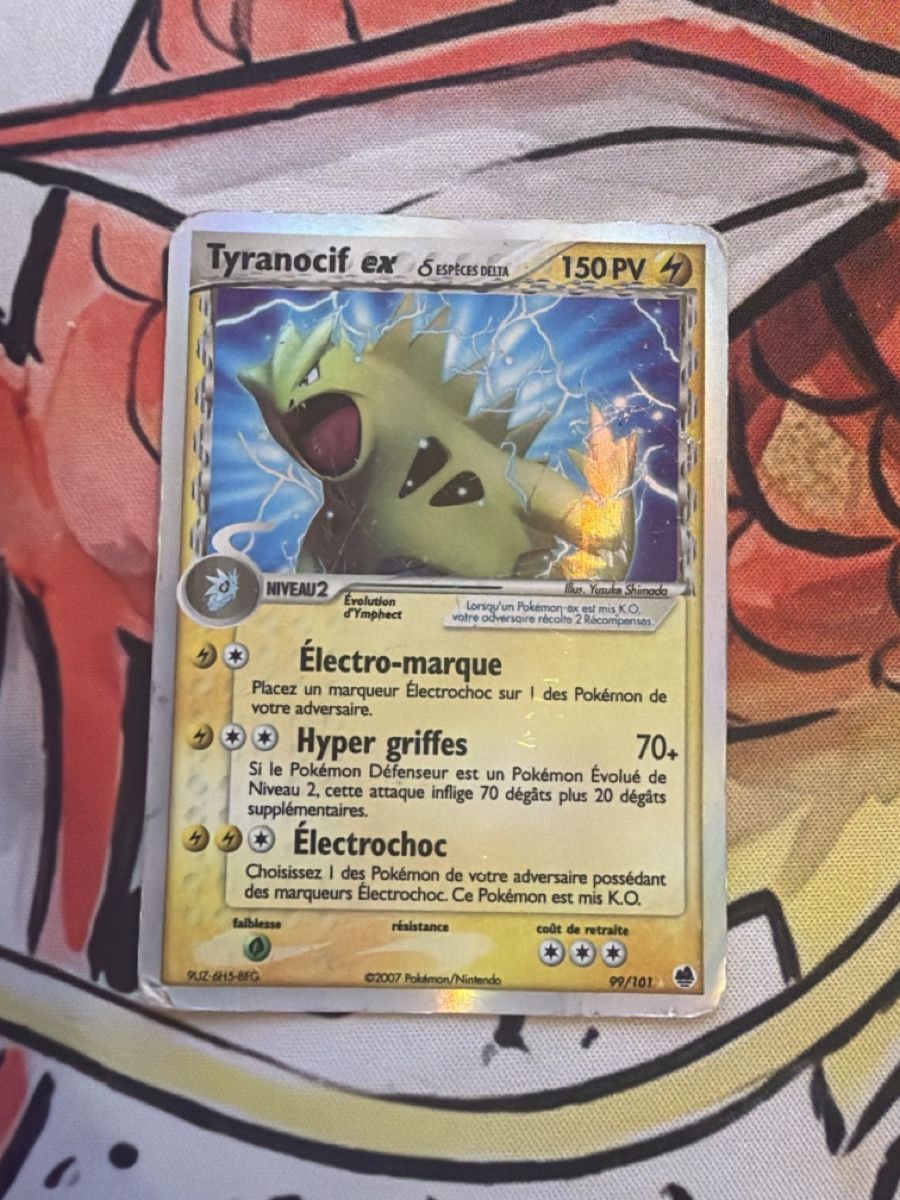 Cartoline: Pokémon FR Tyranocif ex 99/101 – Nuovo (secondo la descrizione) da Onex venduto da Shop2Rayan
