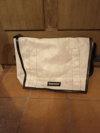 Freitag Tasche Messenger Tasche weiss — TopCat