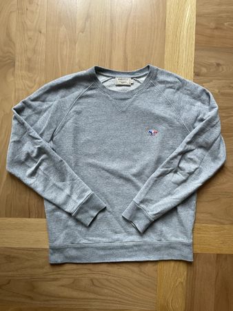 Sweatshirt Maison Kitsuné Tricolor Fox grau Grösse S