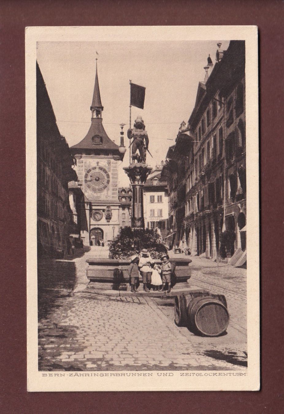 Ansichtskarten: BERN - Zähringerbrunnen – Gebraucht aus Pully von nicecards-shop