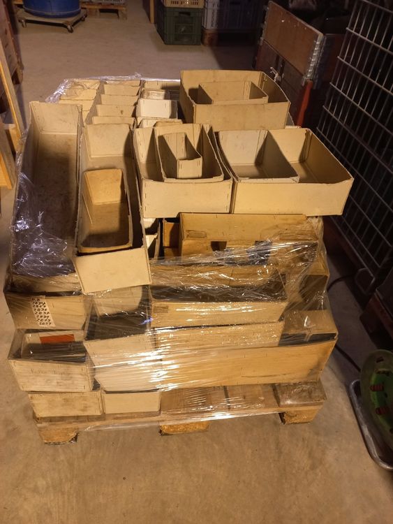 1 Posten Karton - Boxen Schachteln Lagerboxen Sichtlagerbox (Gebraucht ...