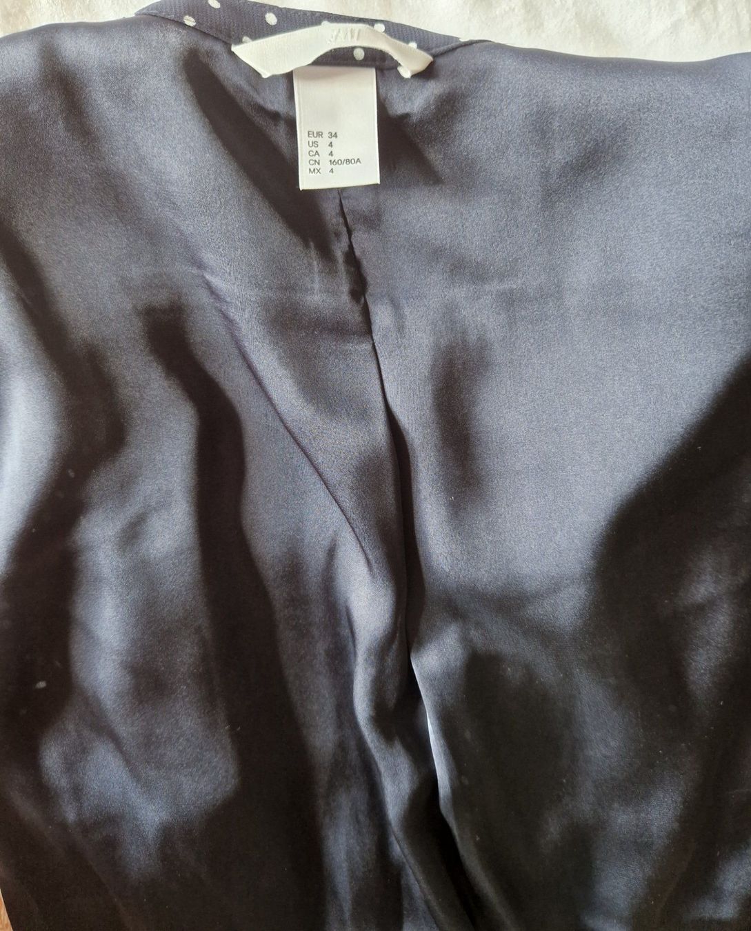 H&M Vestiti: Blusenkleid mit polka dots marine/weiss – Nuovo (secondo la descrizione) da Küsnacht ZH venduto da 2011_ 8
