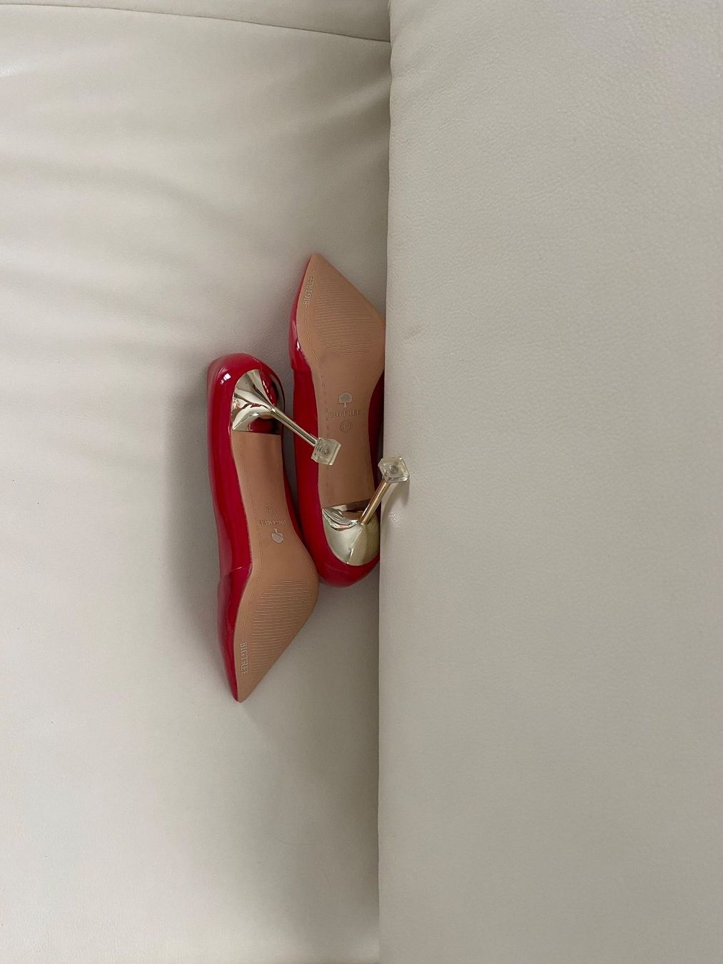 Scarpe da donna: Extravaganter must have BIGTREE Pumps, rot, Gr. 39 – Nuovo (secondo la descrizione) da Winkel venduto da ferrari2022 7