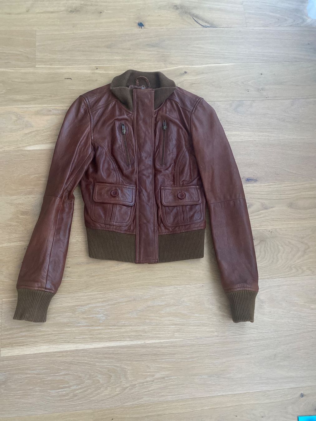 Giacche: Lederjacke braun – Usato da Bolligen venduto da Noeggeli10
