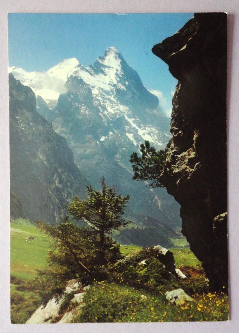 Cartoline postali: Mönch, Eiger – Usato da Fétigny venduto da Billy2miny