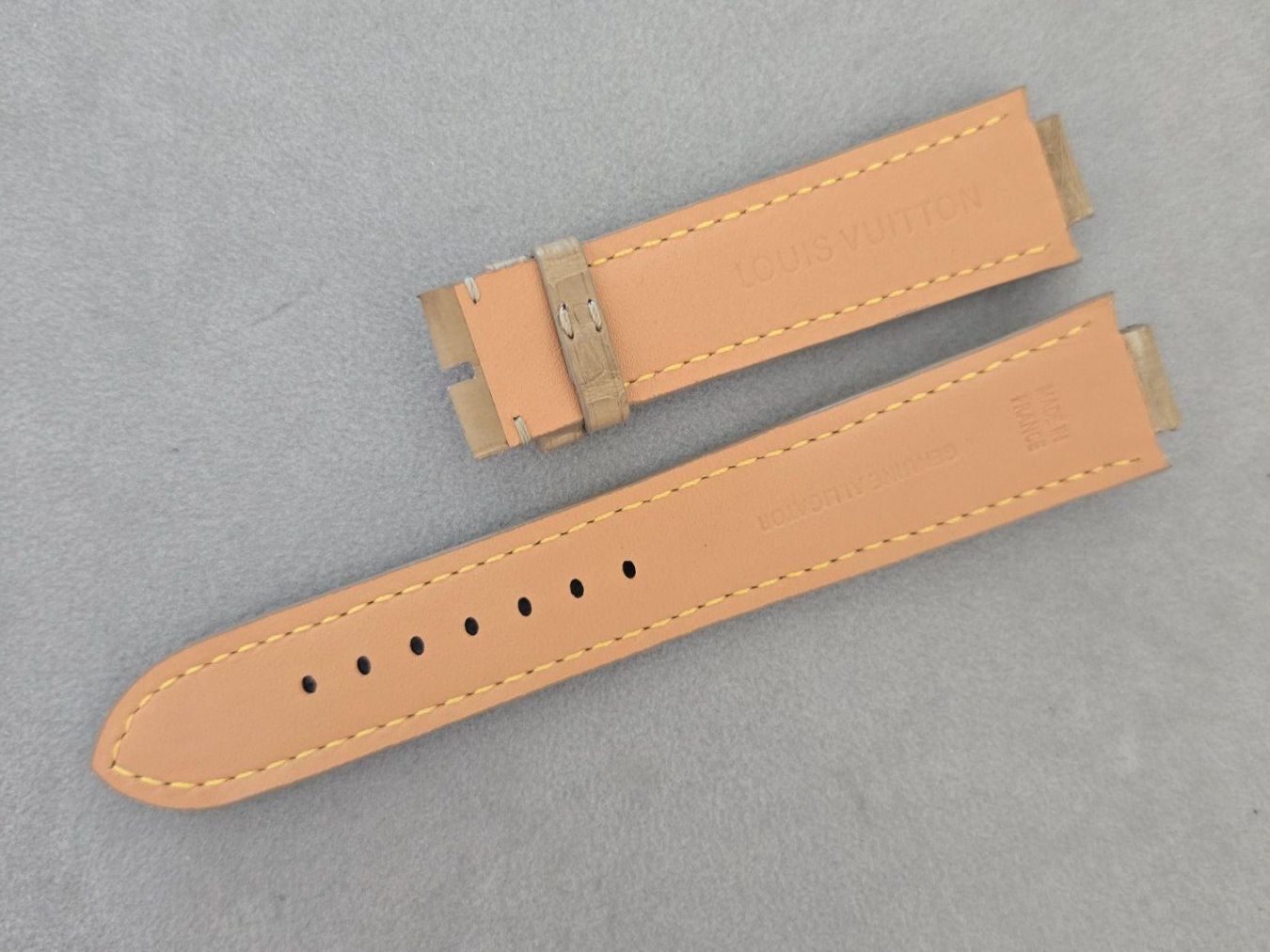 Louis Vuitton Bracciali & Braccialetti: Louis Vuitton Uhrenband  12/20mm – Nuovo (secondo la descrizione) da Chabrey venduto da Horology 1