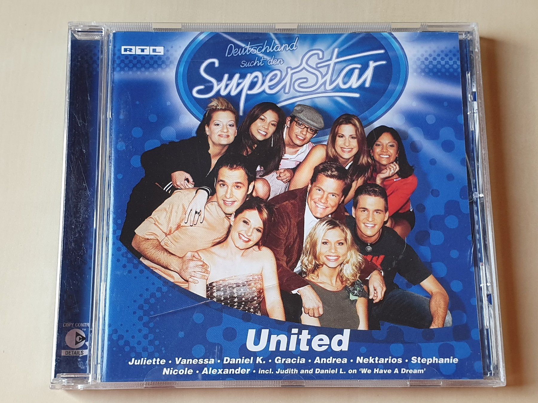 CD: Deutschland sucht den Superstar United – Usato da Stansstad venduto da collectorsshop