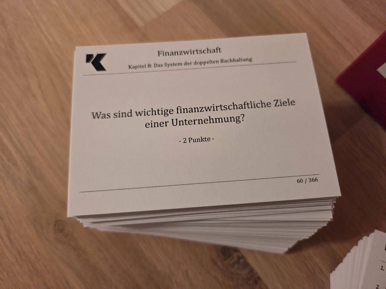 Altro materiale scolastico: Lernkarten 'Finanzwirtschaft' Technische Kaufleute – Nuovo (secondo la descrizione) da Beinwil am See venduto da nici_mo 3