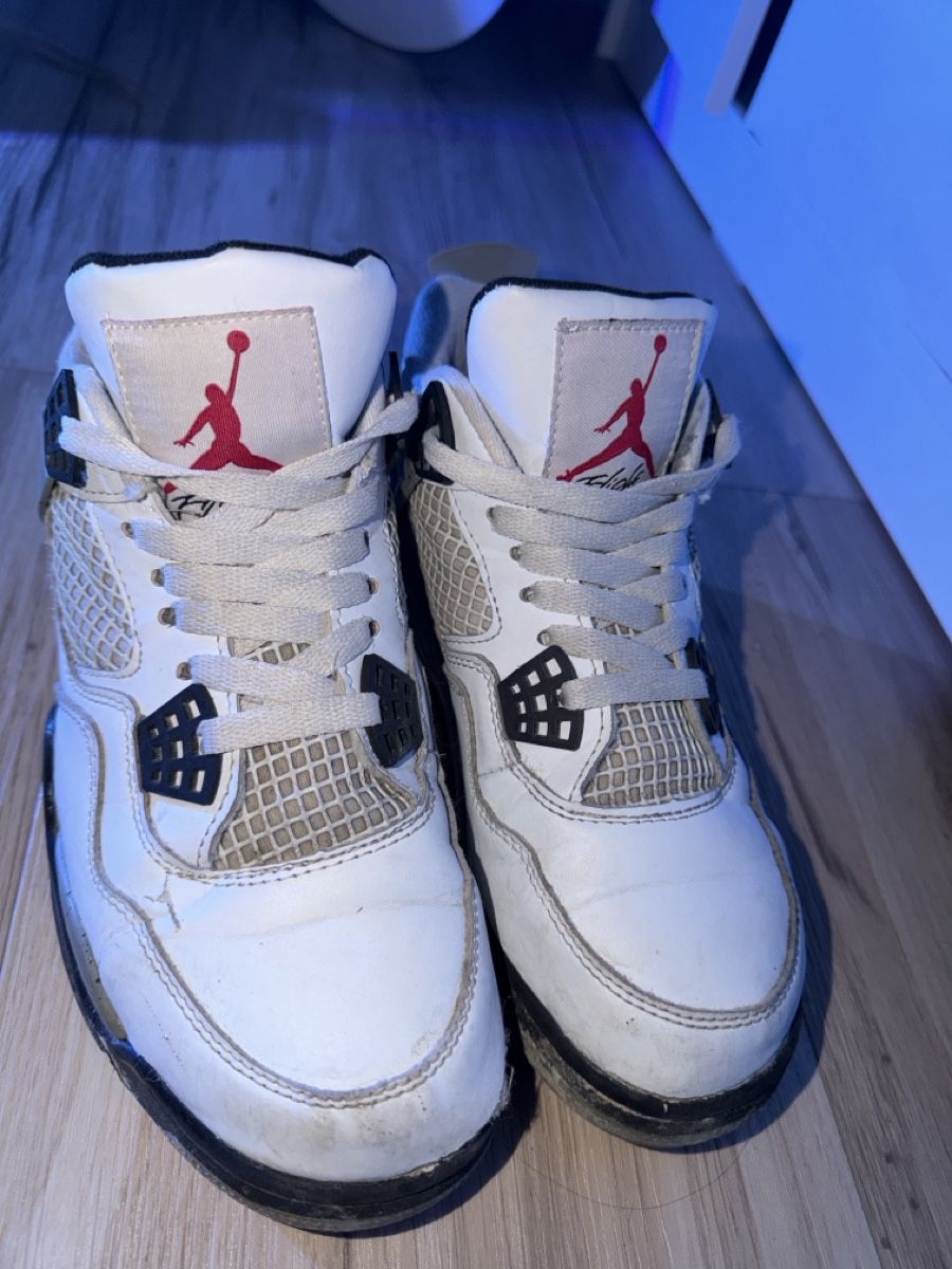 Herrenschuhe: Nike Air Jordan 4 White Cement sneakers acceptable – Gebraucht aus Alten von bea_z7mk 3
