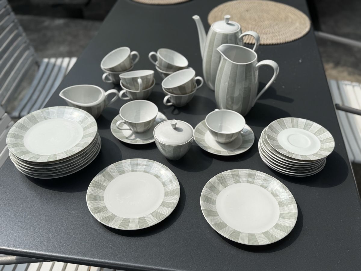 Geschirrsets: Midcentury Geschirr-Set, unbenutzt – Neu (gemäss Beschreibung) aus Basel von phf4058 6