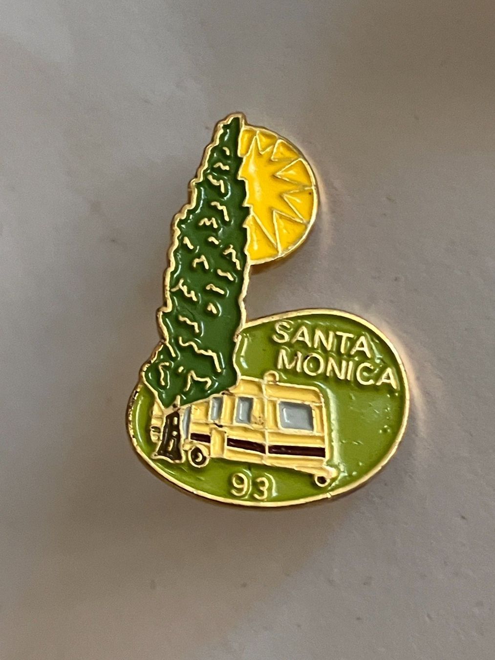 Placchette & Badge: 1 Pin Santa Monica – Usato da Basel venduto da djwwpp