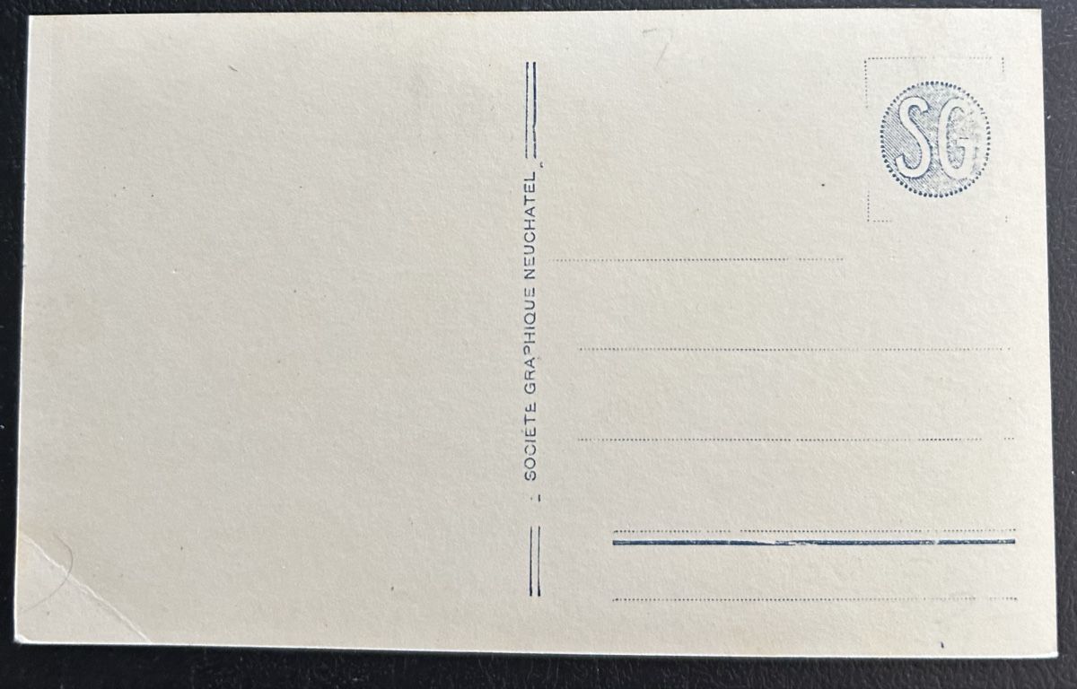 Cartoline postali: Fotokarte Le Sentier Strassenpartie  – Usato da Horw venduto da Tellbub 1