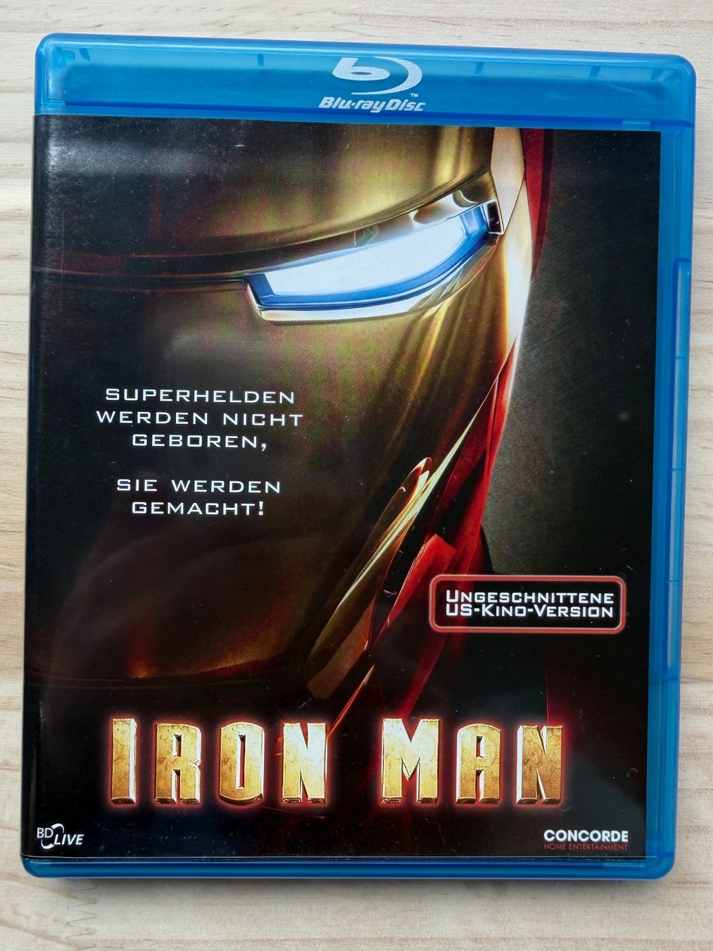 Tutti i DVDs: Iron Man Blu-Ray (Deutsch, Englisch) – Usato da Basel venduto da cpandas