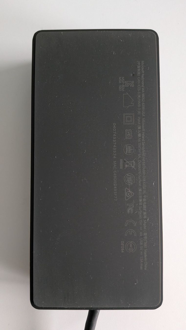 Microsoft Docking station: Microsoft Surface Docking Station - Surface Docks – Usato da St. Niklausen LU venduto da Sebastian-D 5