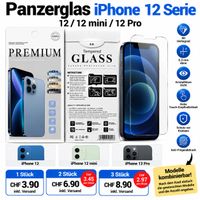 Panzerglas iPhone 12 / 12 mini / 12 Pro – inkl. Versand
