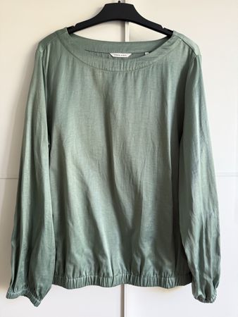 YAYA Women Bluse Grün Satinoptik Gr. 34
