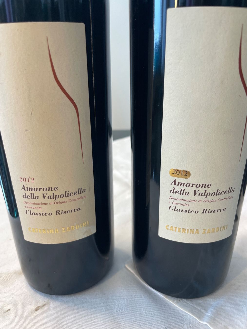 Wein: 2 Flaschen Amarone 2012 Caterina Zardini – Gebraucht aus Hölstein von kolumbus1964 1