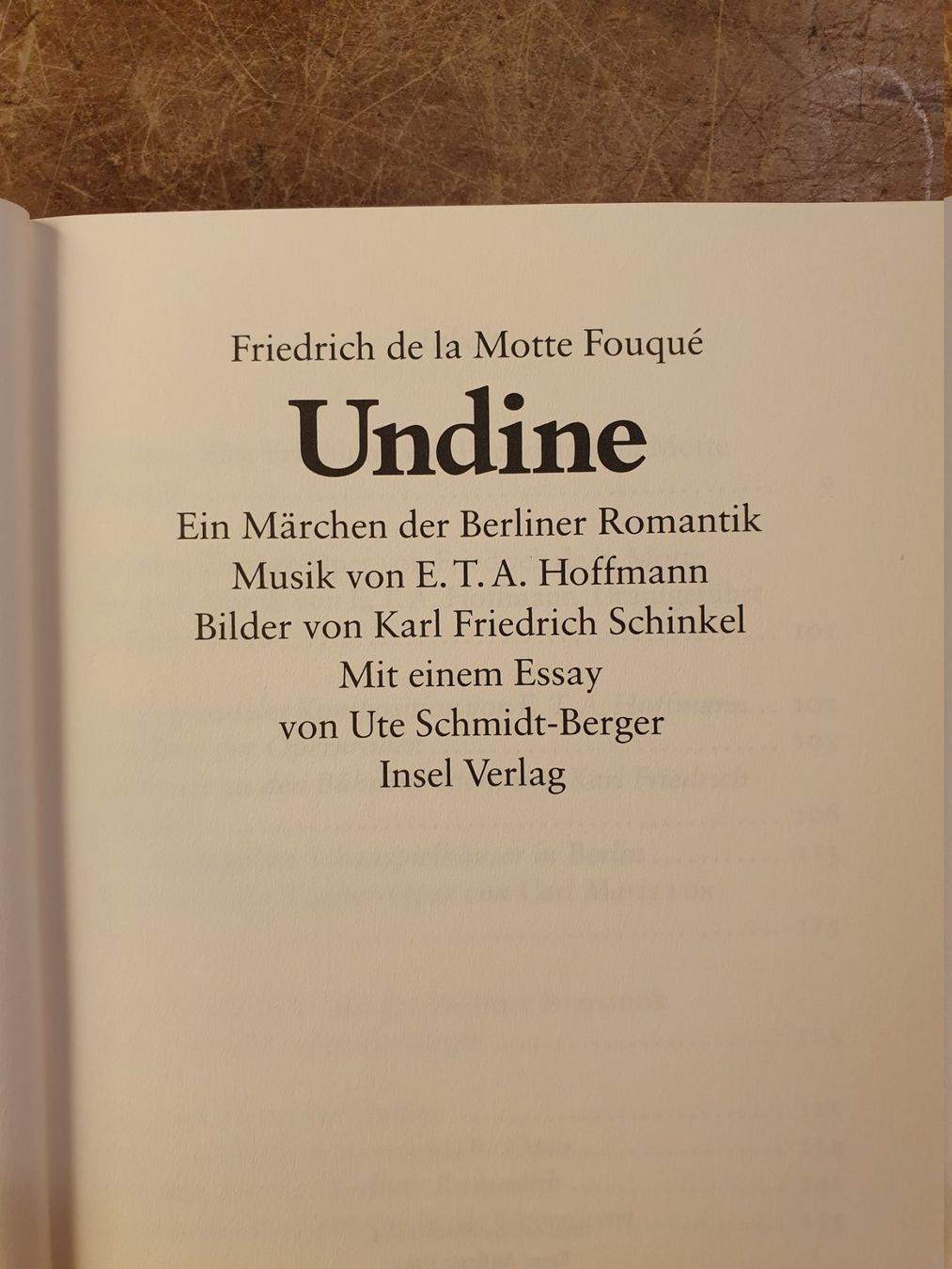 Bücher: Udine - Friedrich de la Motte Foquet – Gebraucht aus Zürich von loosebone 1