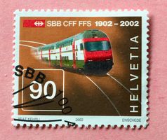 Nr.1048 GESTEMPELT 2002 IC 200-Doppelstockwagen   