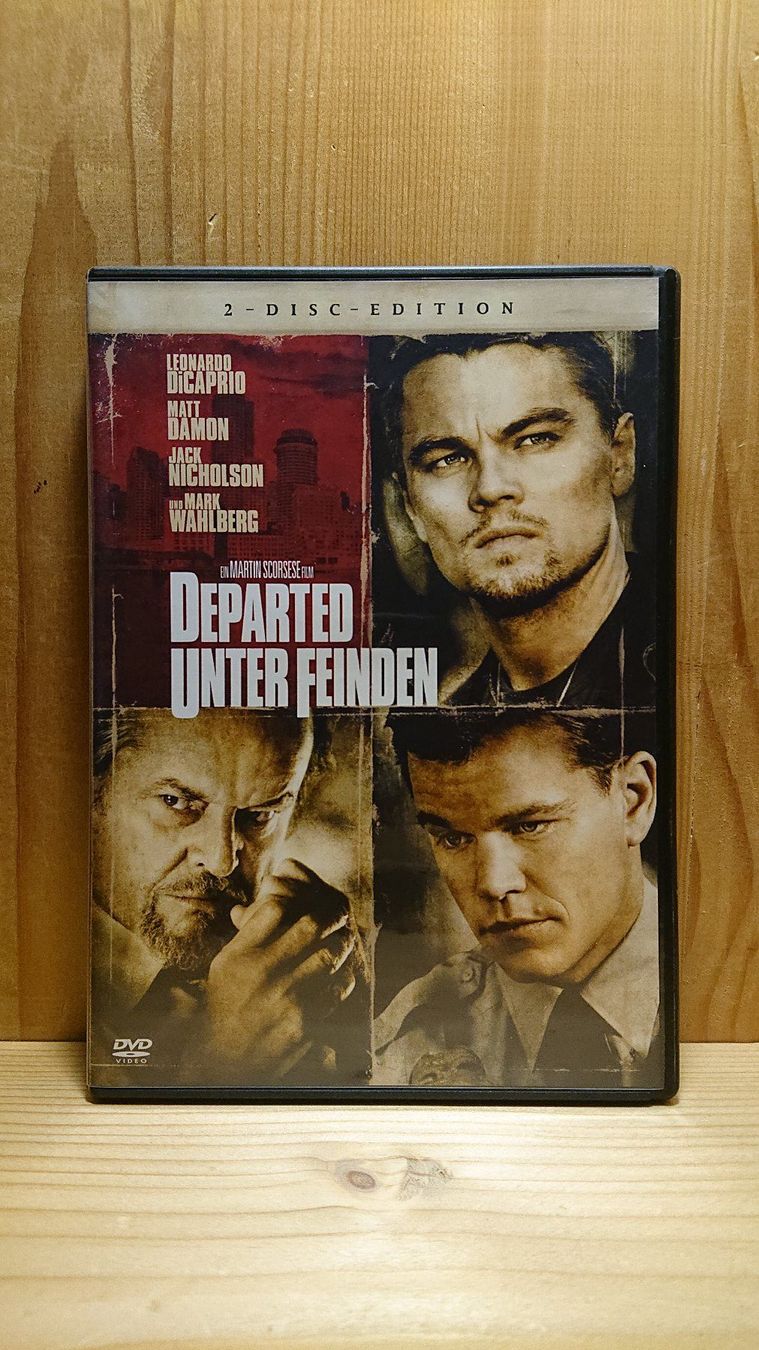 Tutti i DVDs: DEPARTED UNTER FEINDEN DVD mit Leonardo DiCaprio – Usato da Wilderswil venduto da Exebub