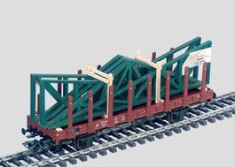 Märklin 46362 DB Rungenwagen mit Dachelementen beladen