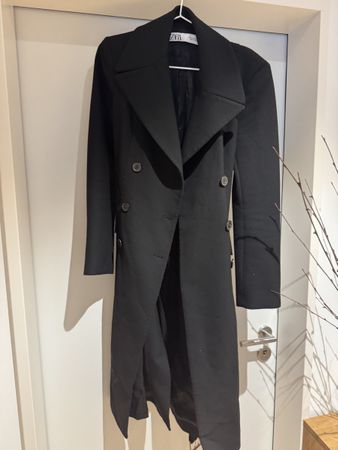 Zara Mantel, XS, schwarz