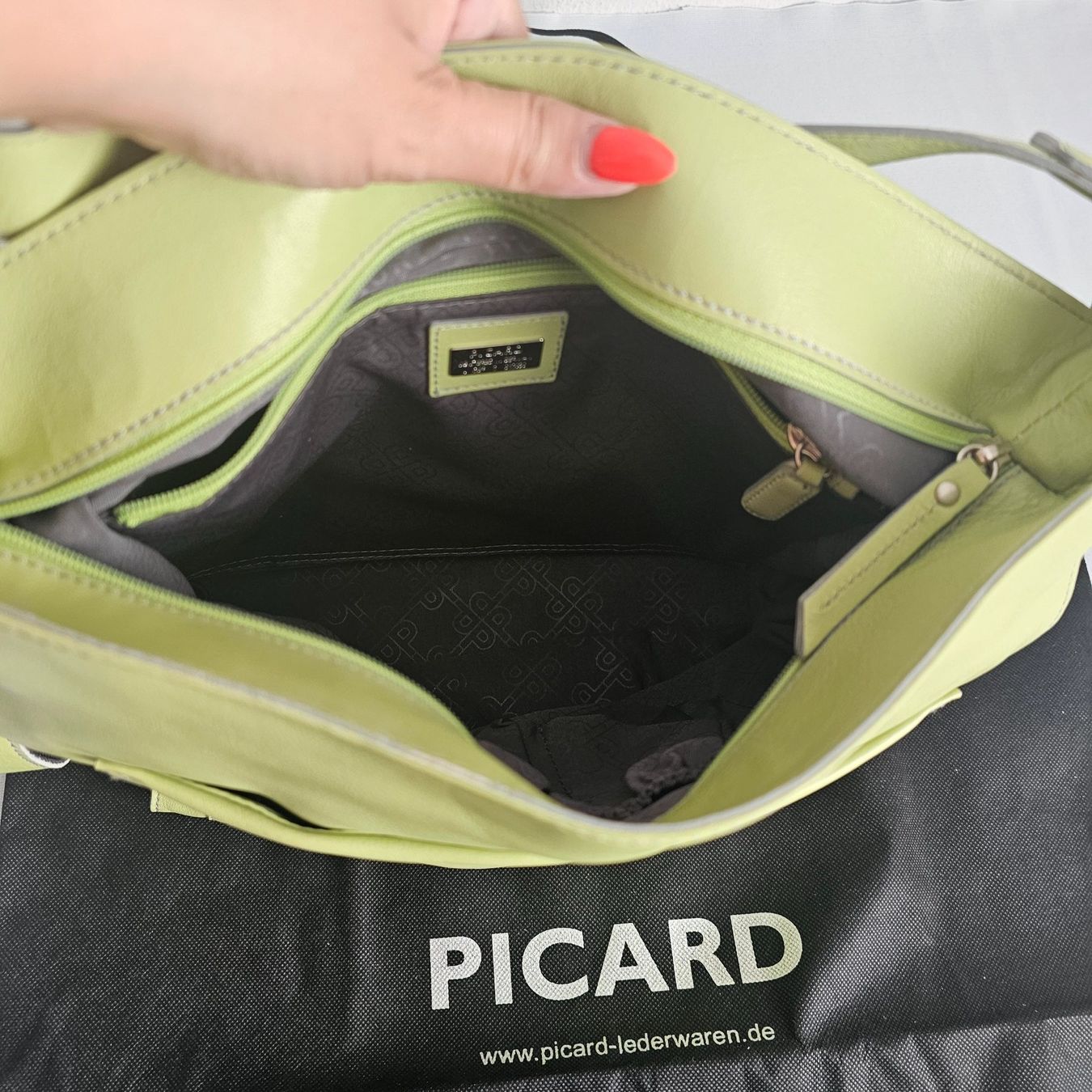 Picard Borse da donna: *PICARD *Leder Umhängetasche oder Handtasche – Usato da Bronschhofen venduto da Xena37 6