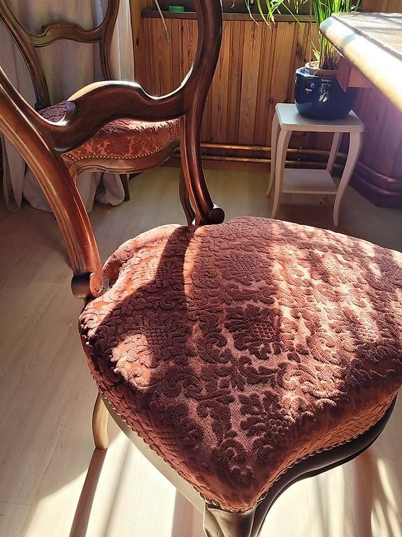 Stühle: Chaises / salle à manger Louis Philippe  – Gebraucht aus ST-TRIPHON von cressonvert