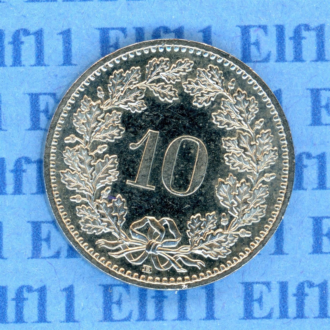 Alle Münzen: CHF___0.10 2014 -unz 10 Rappen – Gebraucht aus Widnau von Elf11 1