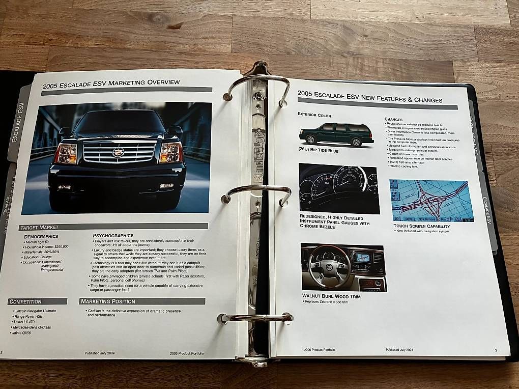 Album: Cadillac Salesordner – Usato da Siebnen venduto da moparperform 2