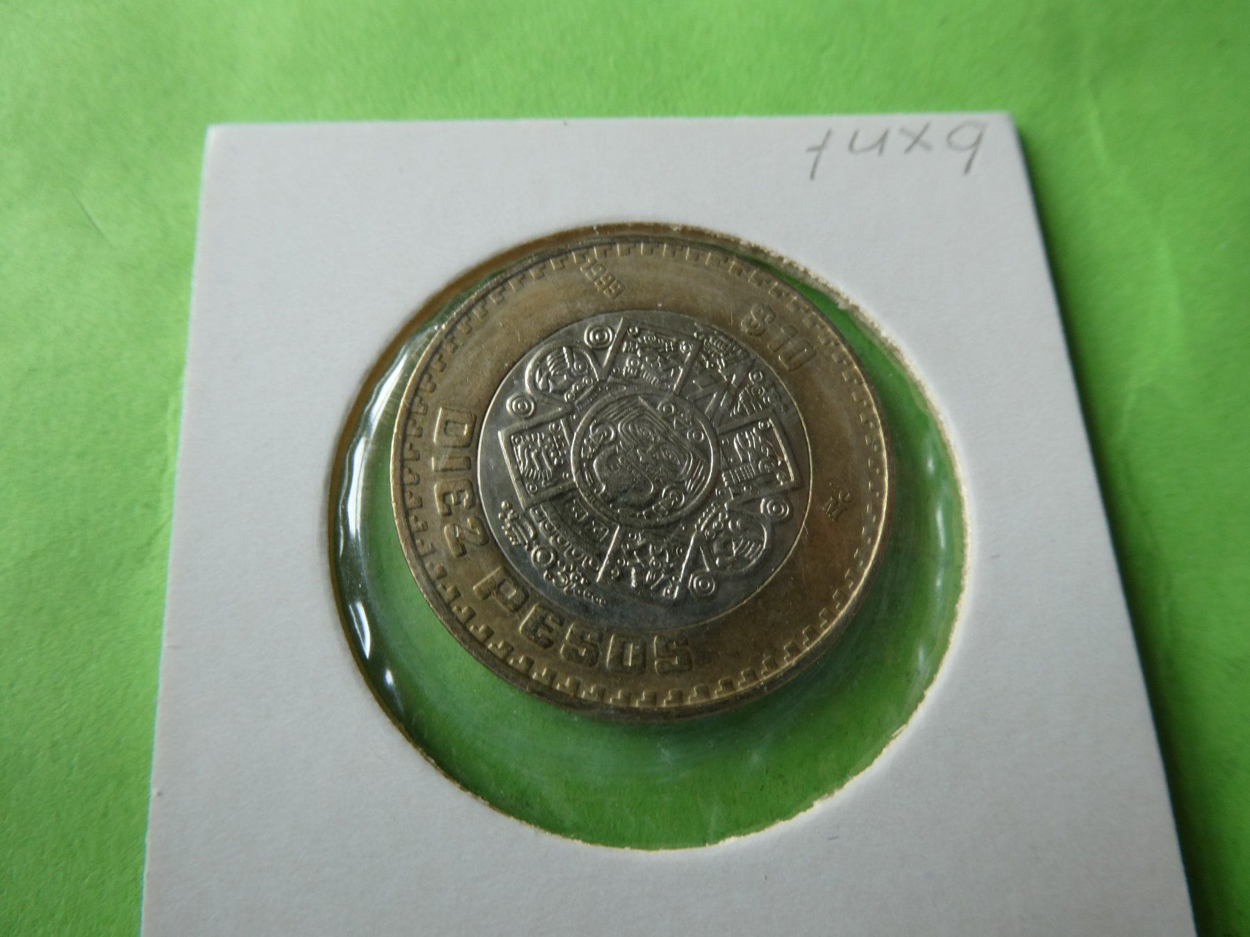 Alle Münzen: Mexiko 1999, 10 Pesos   unz. – Gebraucht aus Hinterforst von Rohusri 1