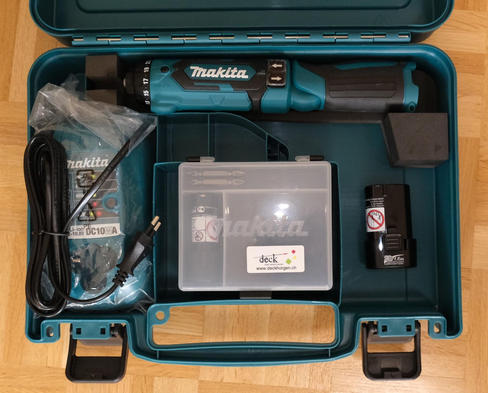 Makita Trapani: Makita Akku-Bohrschrauber DF012DSE – Nuovo (secondo la descrizione) da Zürich venduto da Melody2000 3