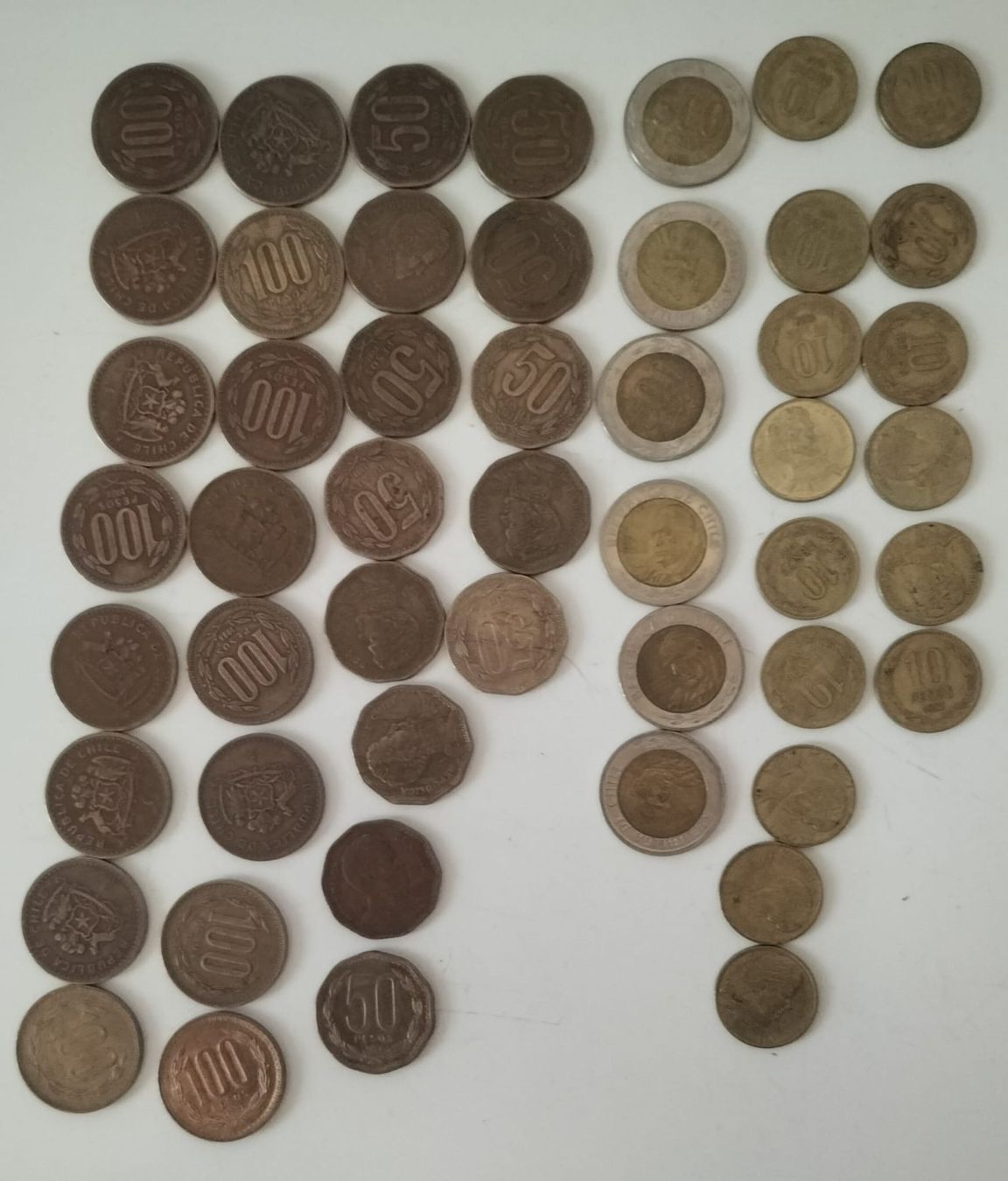 Tutti le monete: Chile - Münzensammlung – Usato da Innerberg venduto da simon30432