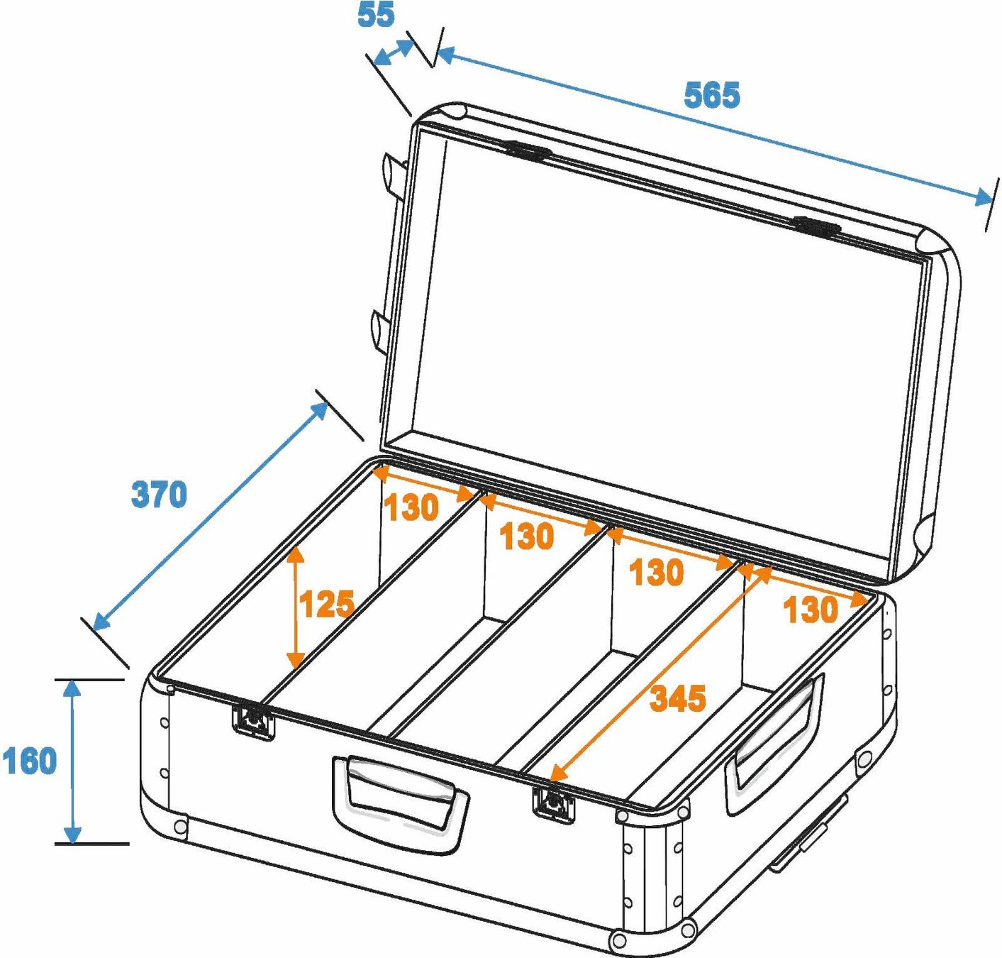 Borse & Valigie: CD-Case  120 CDs mit Trolley – Nuovo e nell'imballaggio originale da Däniken SO venduto da Profog1 1