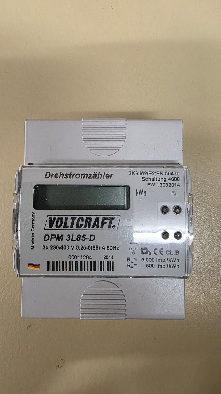 Messen: Voltcraft Drehstromzähler DPM 3L85-D – Neu und originalverpackt aus Boniswil von LakeSide_Boniswil 1