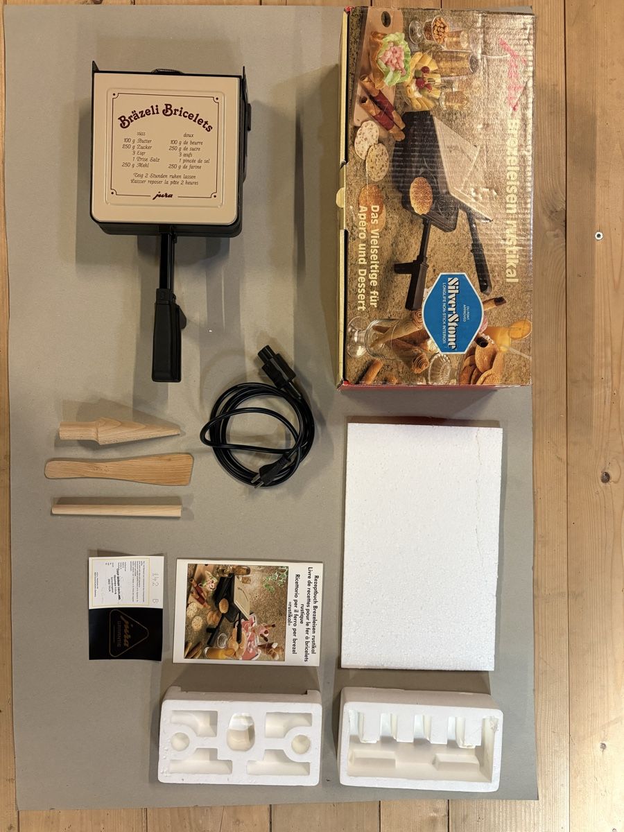 Jura Elettrodomestici da cucina: Brezeleisen Fer à bricelets Jura – Usato da Hasle b. Burgdorf venduto da chrugi84 1