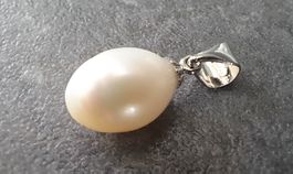 Pendentif perle d'eau douce naturelle